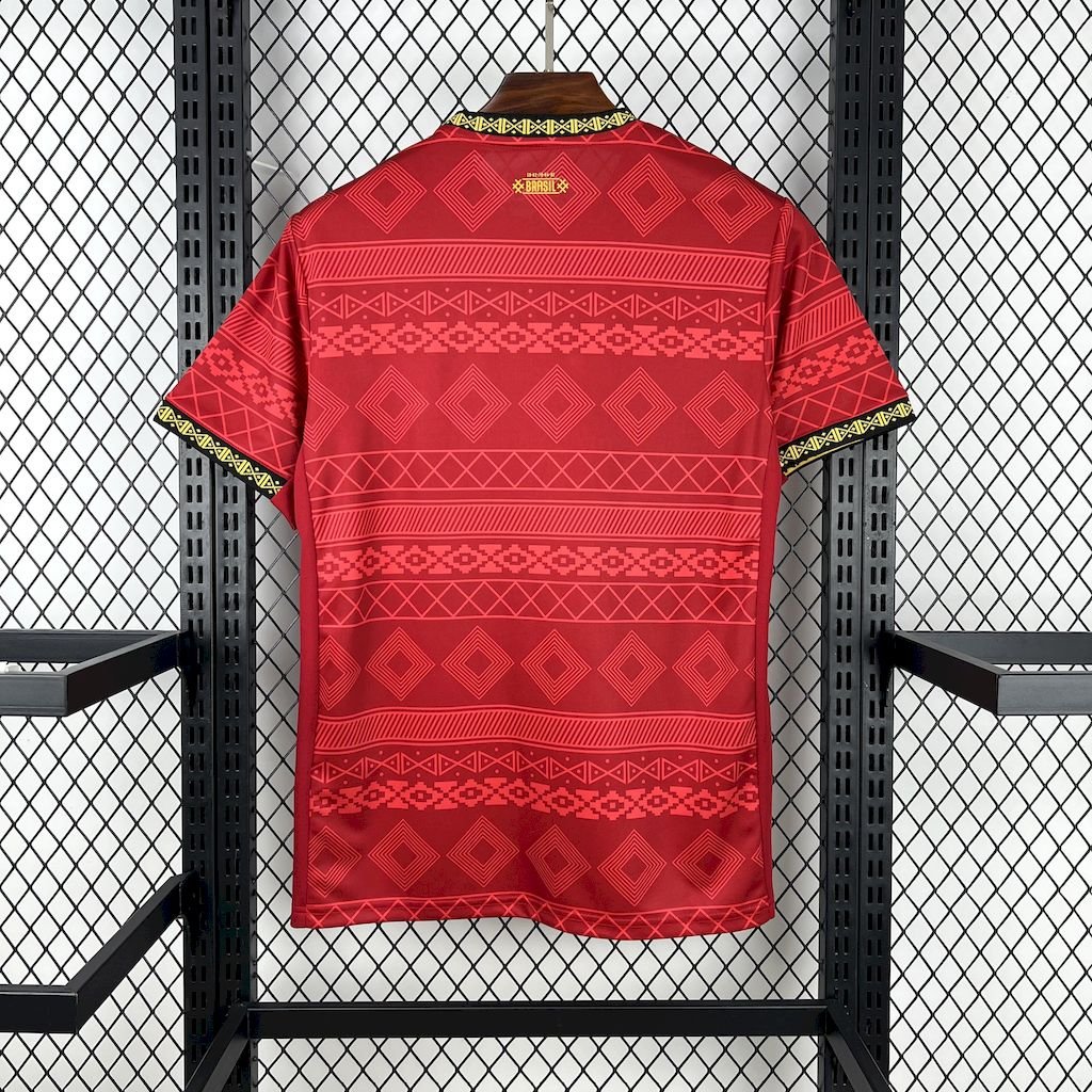 Maillot Homme Brésil 2025/26 Jordanie Red – Image 2