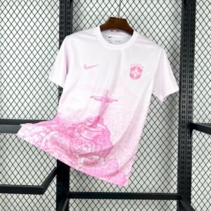 Maillot Homme Brésil 2025/26 pink white