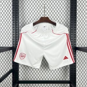 Maillot Homme Arsenal 2025/26 Short Domicile