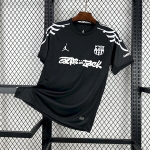 Maillot Homme Barcelona 2024/25 Travis Scott Edition Black