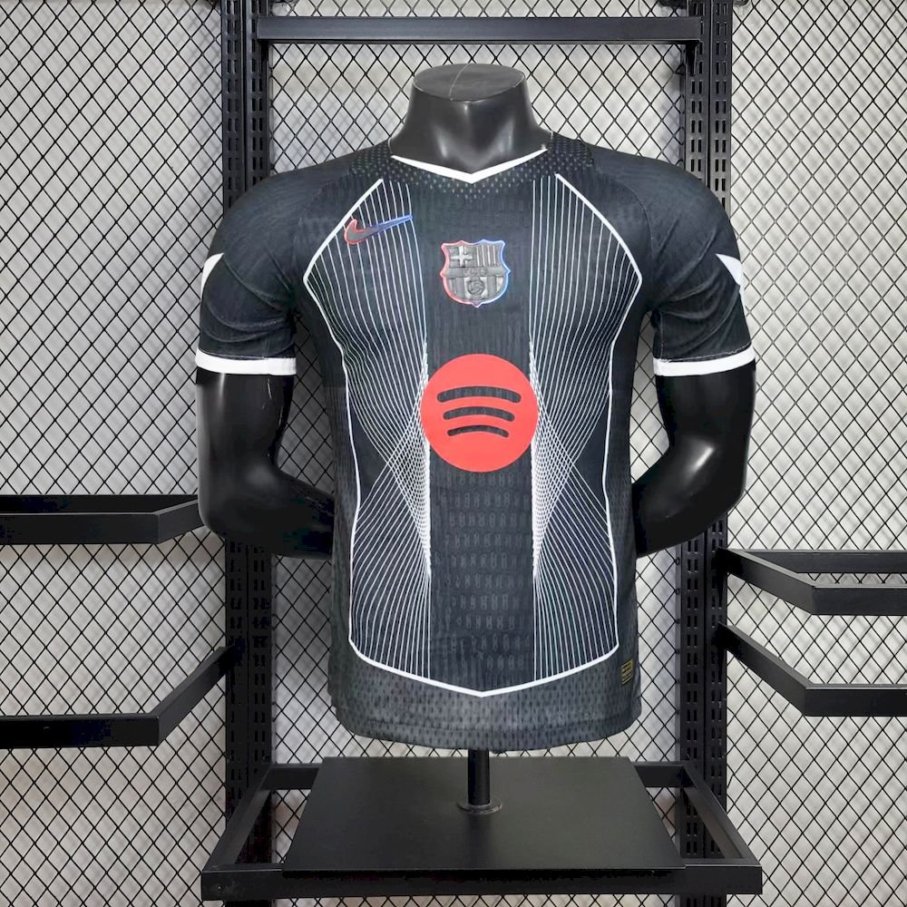 Maillot Homme Barcelona 2025/26 Black Version Joueur