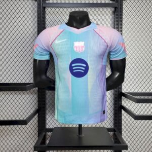 Maillot Homme Barcelona 2025/26 Bule Version Joueur