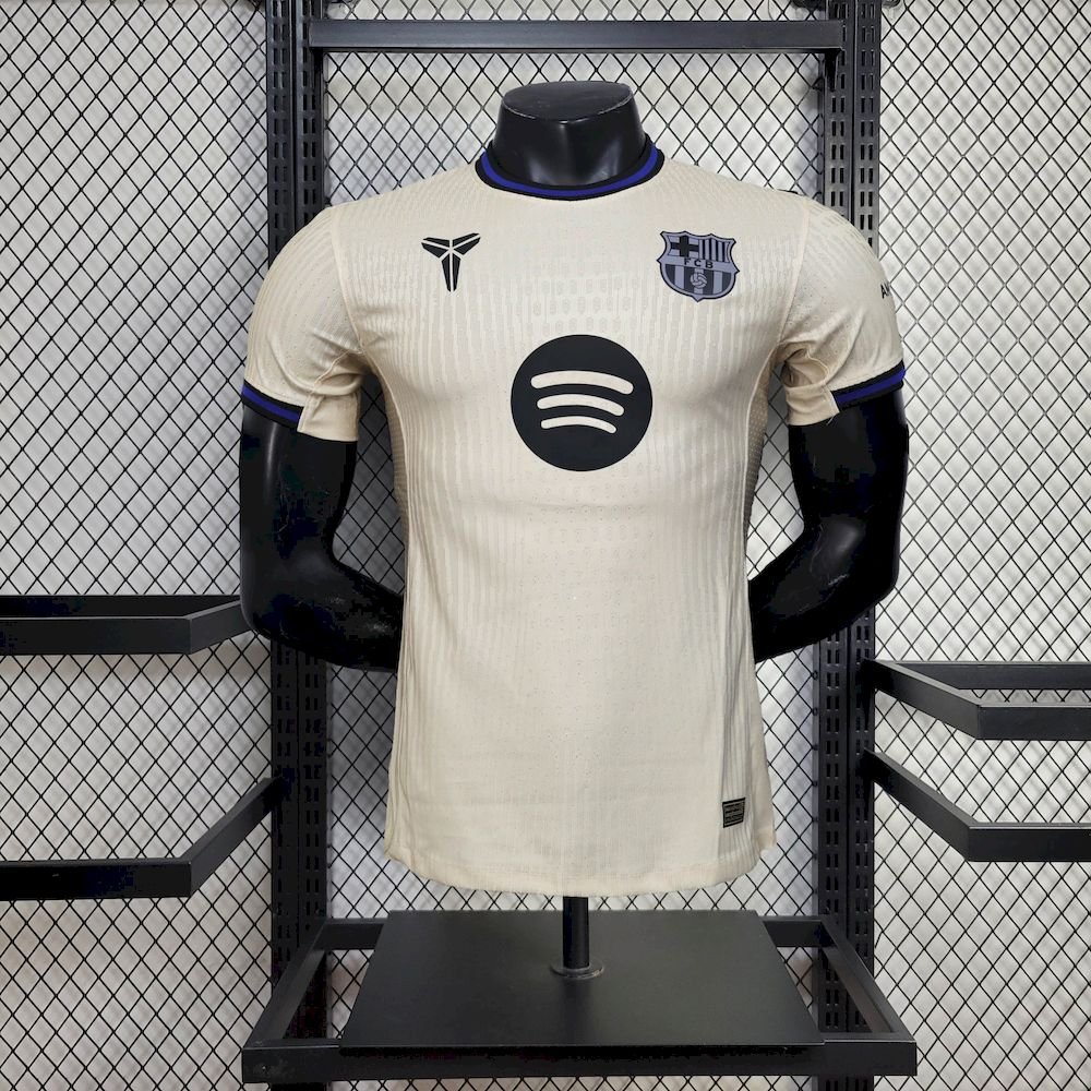 Maillot Homme Barcelona 2025/26 Extérieur Mamba Series Kobe Bryant Joint Edition Version Joueur