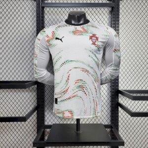 Maillot Homme Portugal 2025/26 Extérieur Manches Longues Version Joueur