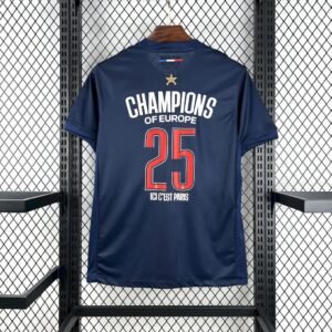 Maillot Homme Paris Saint-Germain 2024/25 Domicile Champions League Winner