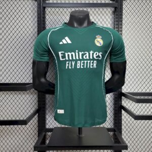 Maillot Homme Real Madrid 2025/26 Green Version Joueur