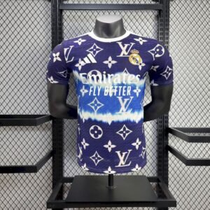 Maillot Homme Real Madrid 2025/26 Purple Louis Vuitton Version Joueur