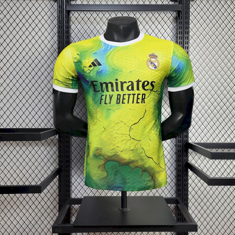 Maillot Homme Real Madrid 2025/26 Green Version Joueur