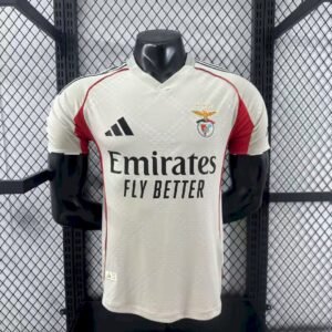 Maillot Homme Benfica 2025/26 Extérieur Version Joueur