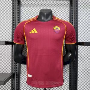 Maillot Homme AS Roma 2025/26 Domicile Version Joueur