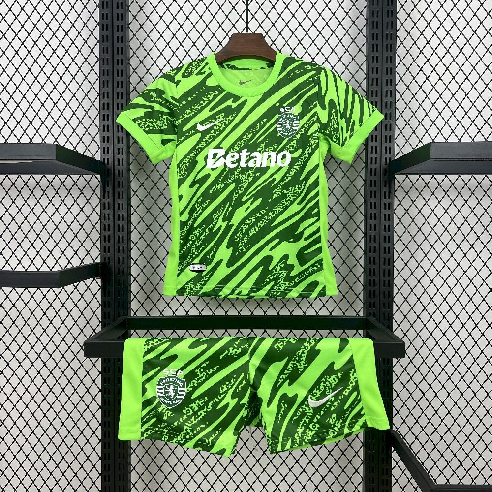 Kit Enfant Sporting CP 2025/26 Gardien Kit
