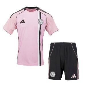 Kit Enfant Leicester City 2025/26 Extérieur
