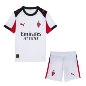 Kit Enfant AC Milan 2025/26 Extérieur