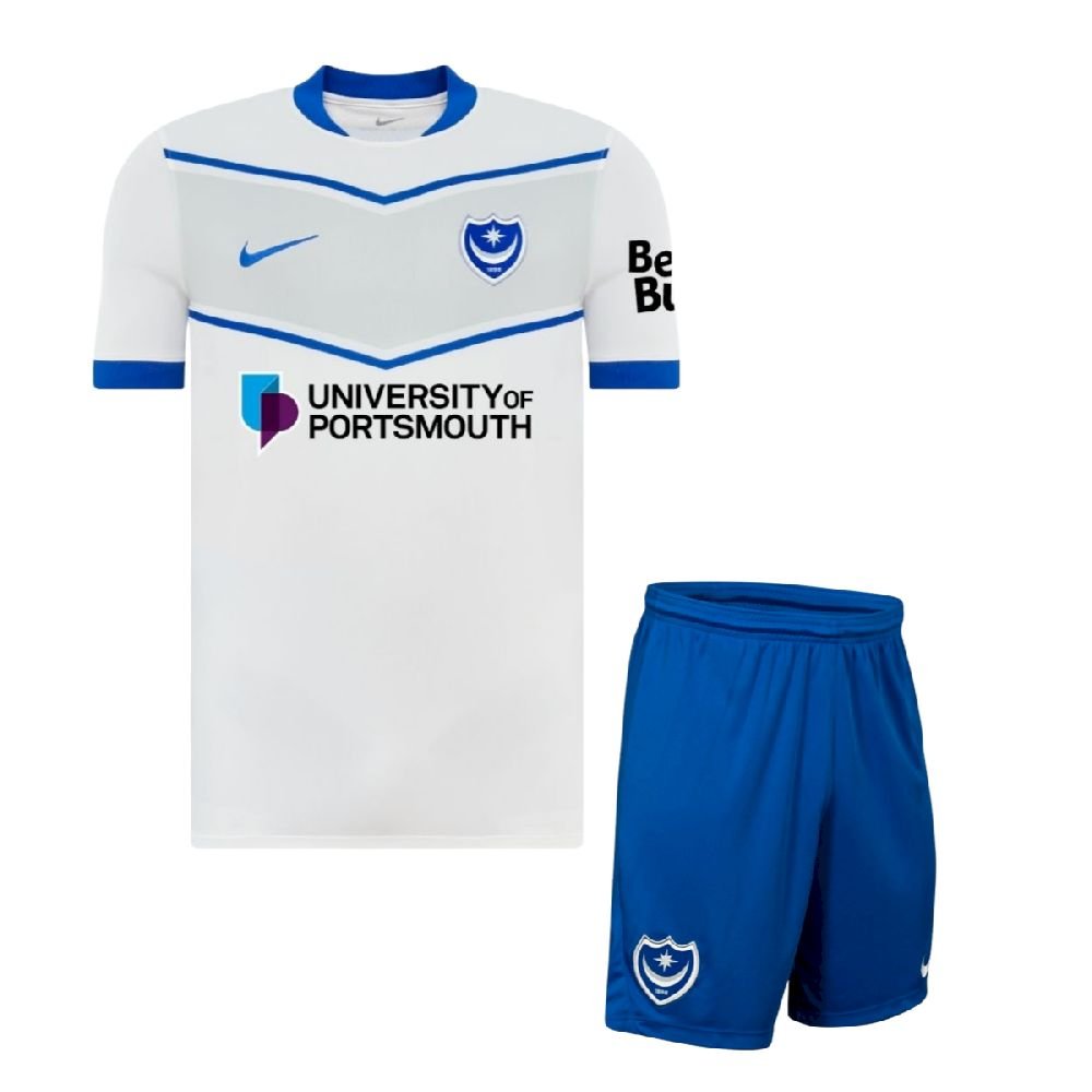 Kit Enfant Portsmouth F.C. 2025/26 Extérieur