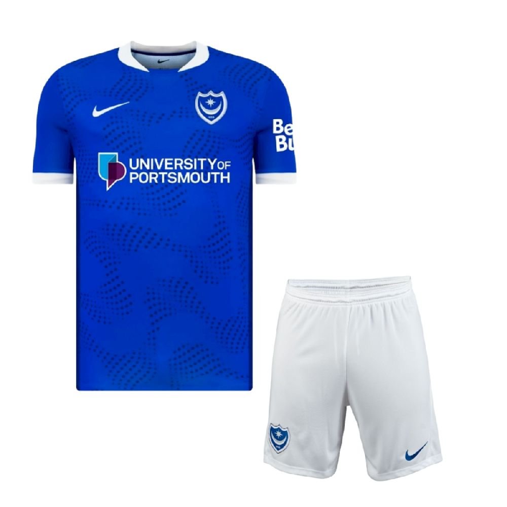Kit Enfant Portsmouth F.C. 2025/26 Domicile