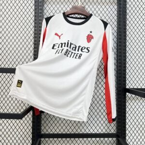Maillot Homme AC Milan 2025/26 Extérieur Manches Longues