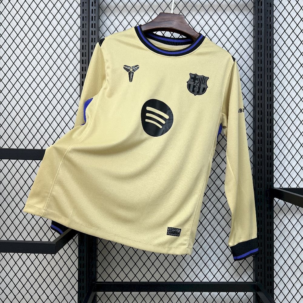 Maillot Homme Barcelona 2025/26 Extérieur Manches Longues