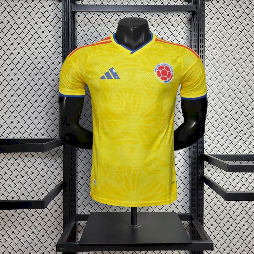 Maillot Homme Colombie 2026 Coupe du Monde Domicile Version Joueur