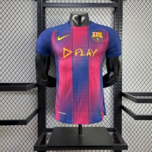 Maillot Homme Barcelon x Ed Sheeran 2025/26 Domicile Version Joueur