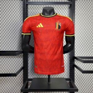 Maillot Homme Belgium 2026 Coupe du Monde Home Player Version