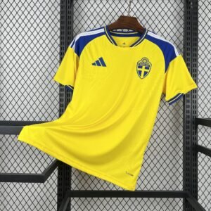 Maillot Homme Sweden 2026 Coupe du Monde Home