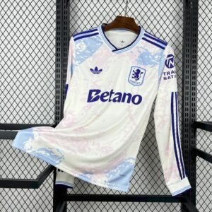 Maillot Homme Aston Villa 2025/26 Third Manches Longues