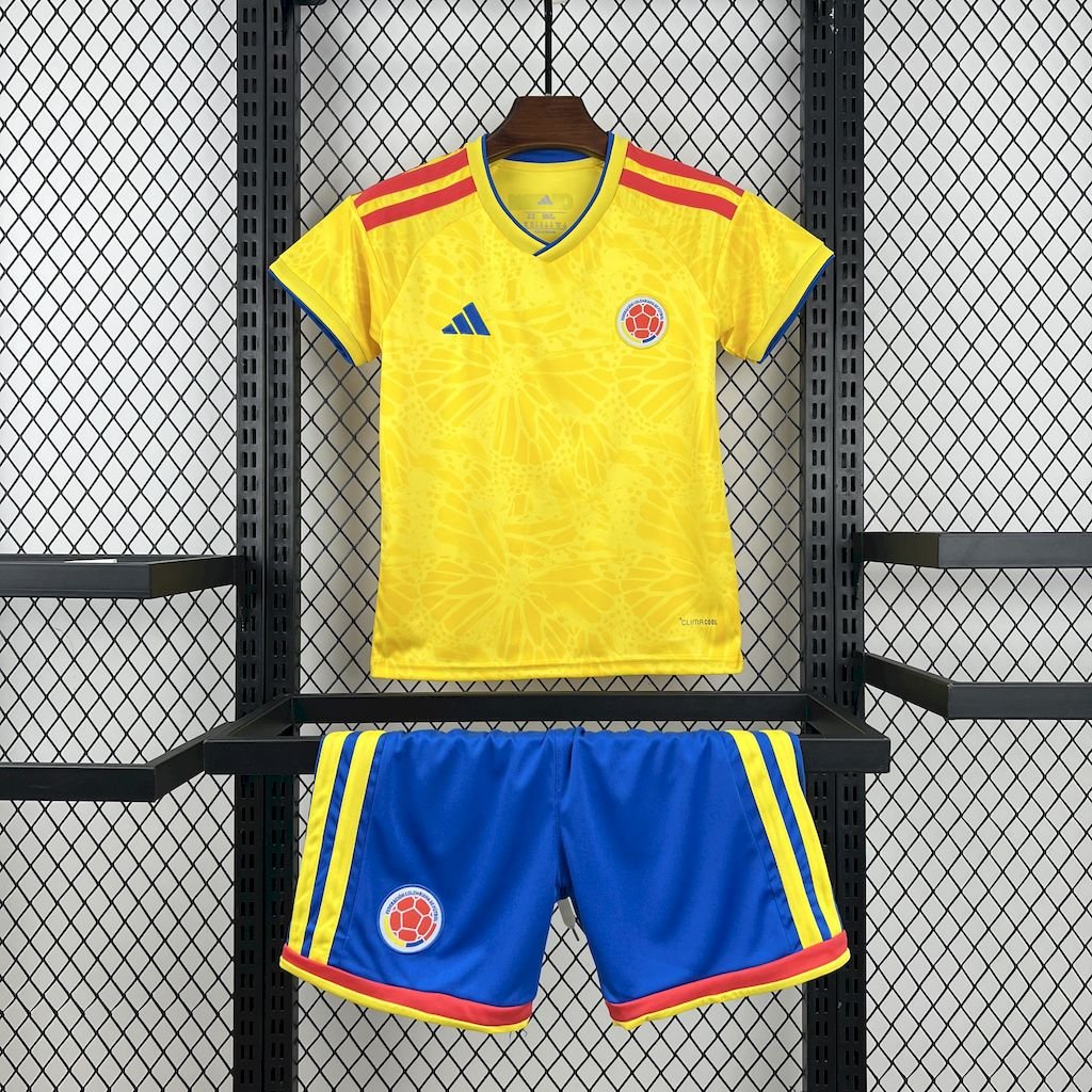 Maillot Enfant Colombia 2026 Coupe du Monde Home Kit