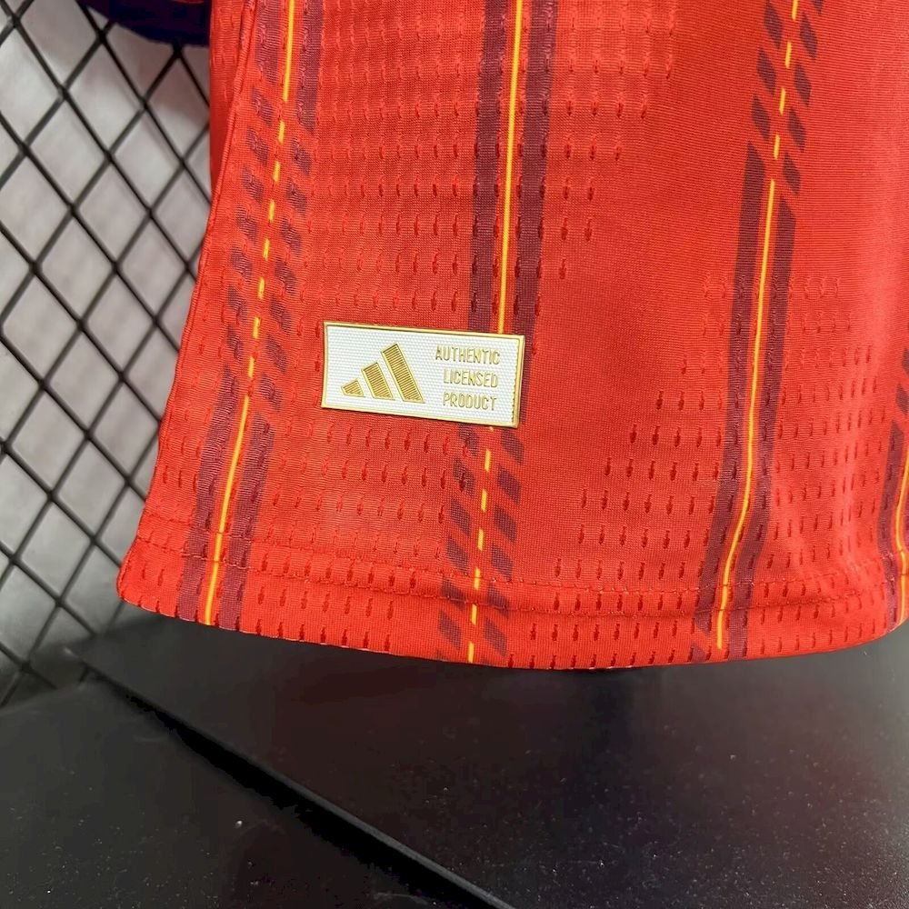 Maillot Homme Espagne 2026 Coupe du Monde Domicile Manches Longues Version Joueur – Image 3