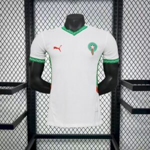 Maillot Homme Maroc 2026 Coupe du Monde Extérieur Version Joueur