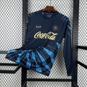 Maillot Homme Napoli 2025/26 Pré-Match Manches Longues