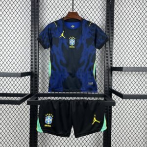 Maillot Enfant Brazil 2026 Coupe du Monde Away Kit