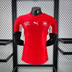 Maillot Homme Switzerland 2026 Coupe du Monde Home Player Version
