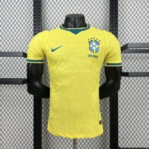 Maillot Homme Brazil 2026 Coupe du Monde Home Player Version