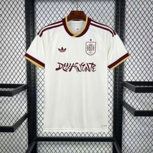 Maillot Homme Spain x Dellafuente 2026 Coupe du Monde Away