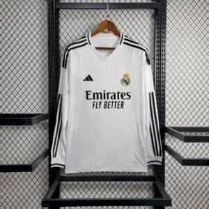 Maillot Homme Real Madrid 2024/25 Domicile Manches Longues