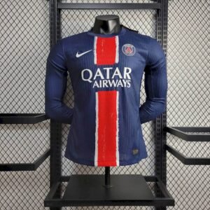 Maillot Homme Paris Saint-Germain 2024/25 Domicile Manches Longues Version Joueur