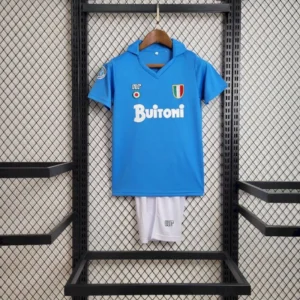 Retro Napoli 1987/88 Home Kids Kit