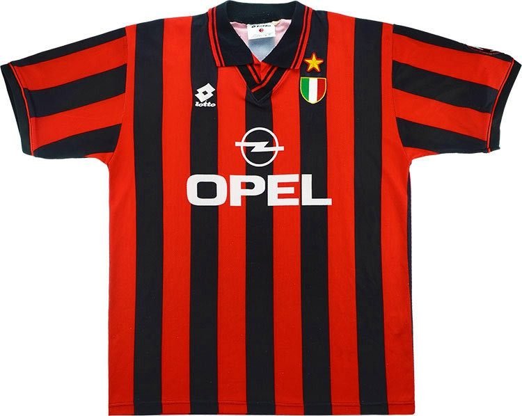 Retro AC Milan 1995/96 Home