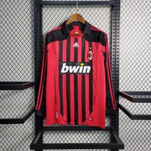Retro AC Milan 2007/08 Home Long Sleeve