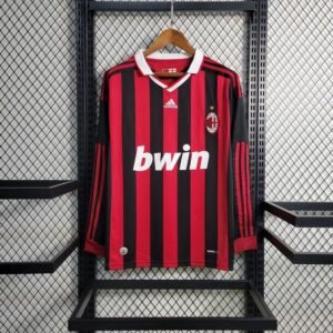 Retro AC Milan 2009/10 Home Long Sleeve