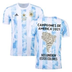 Maillot Homme Argentine 2021 Domicile - Campeones De America 2021
