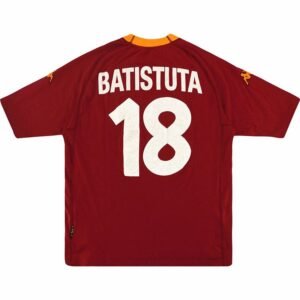 Retro AS Roma 2000/2001 Batistuta Home