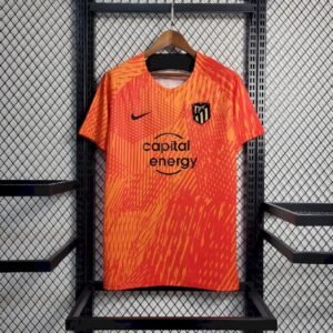 Maillot Homme Atletico Madrid 2022/23 Pré-Match Server Orange