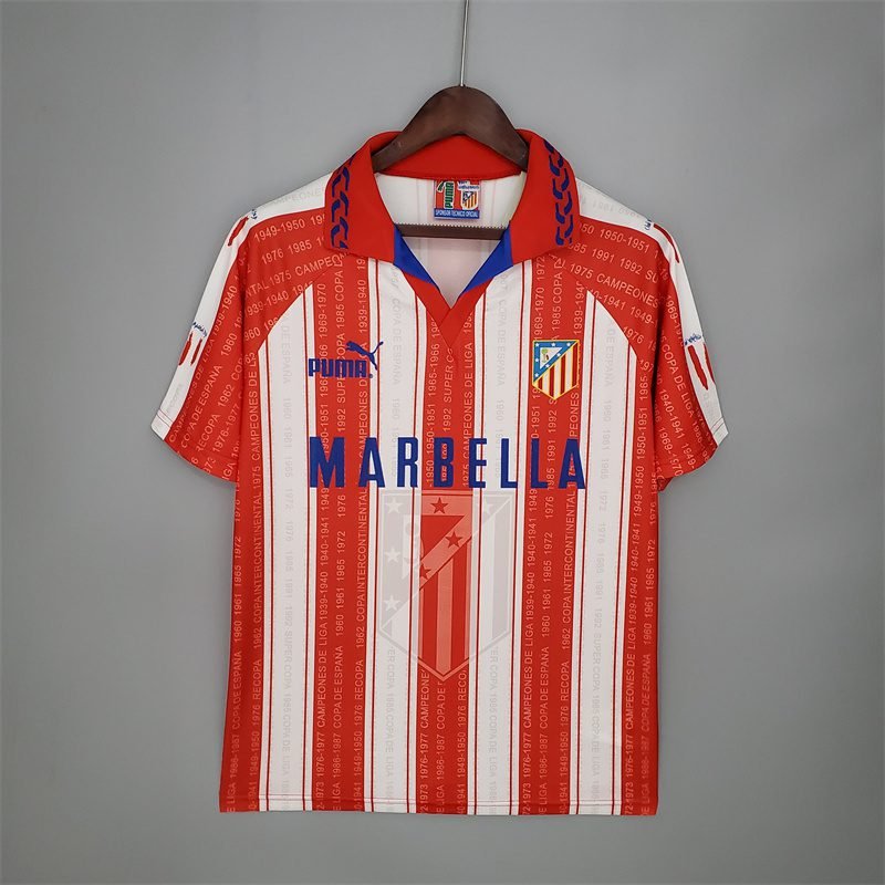 Retro Atletico Madrid 1995/96 Home
