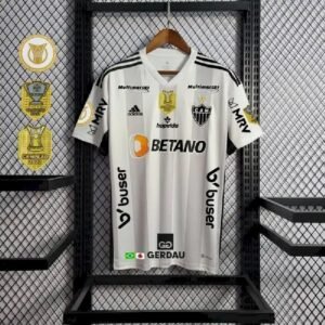 Maillot Homme Atlético Mineiro 2022/23 Extérieur All Sponsors + Patch
