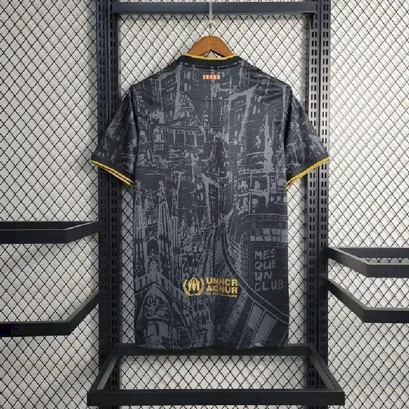 Maillot Homme Barcelona 2023/24 Black Gold – Image 11