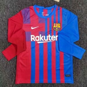 Maillot Homme Barcelona 2021/22 Domicile Manches Longues
