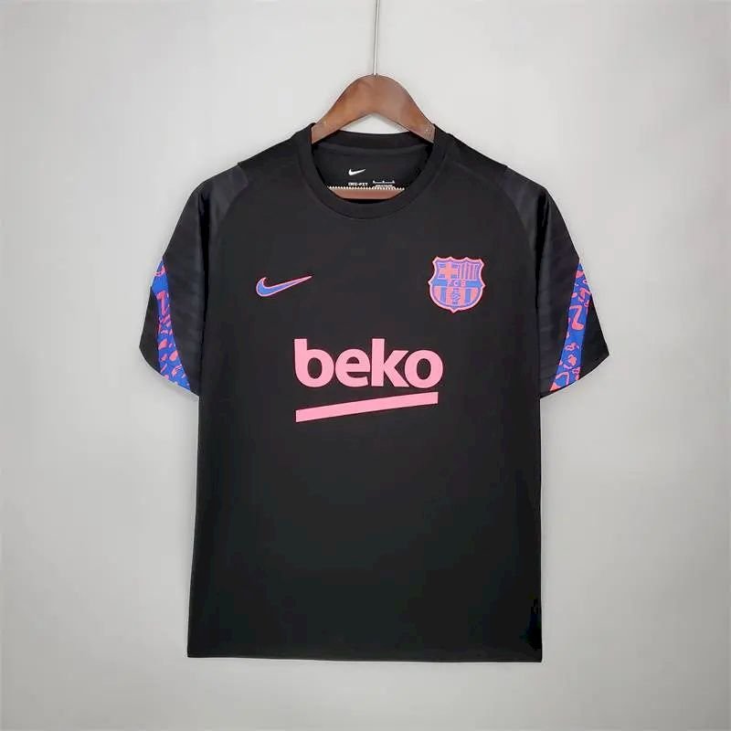 Maillot Homme Barcelona 2021/22 Pré-Match Black