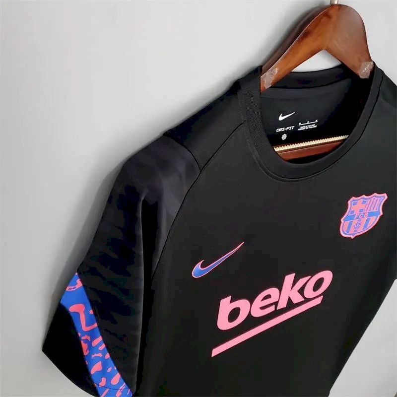 Maillot Homme Barcelona 2021/22 Pré-Match Black – Image 3