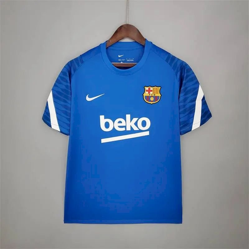 Maillot Homme Barcelona 2021/22 Pré-Match Blue